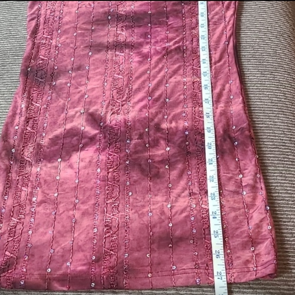 BKE Sequined Tank Top shimmer sparkly - Picture 8 of 9